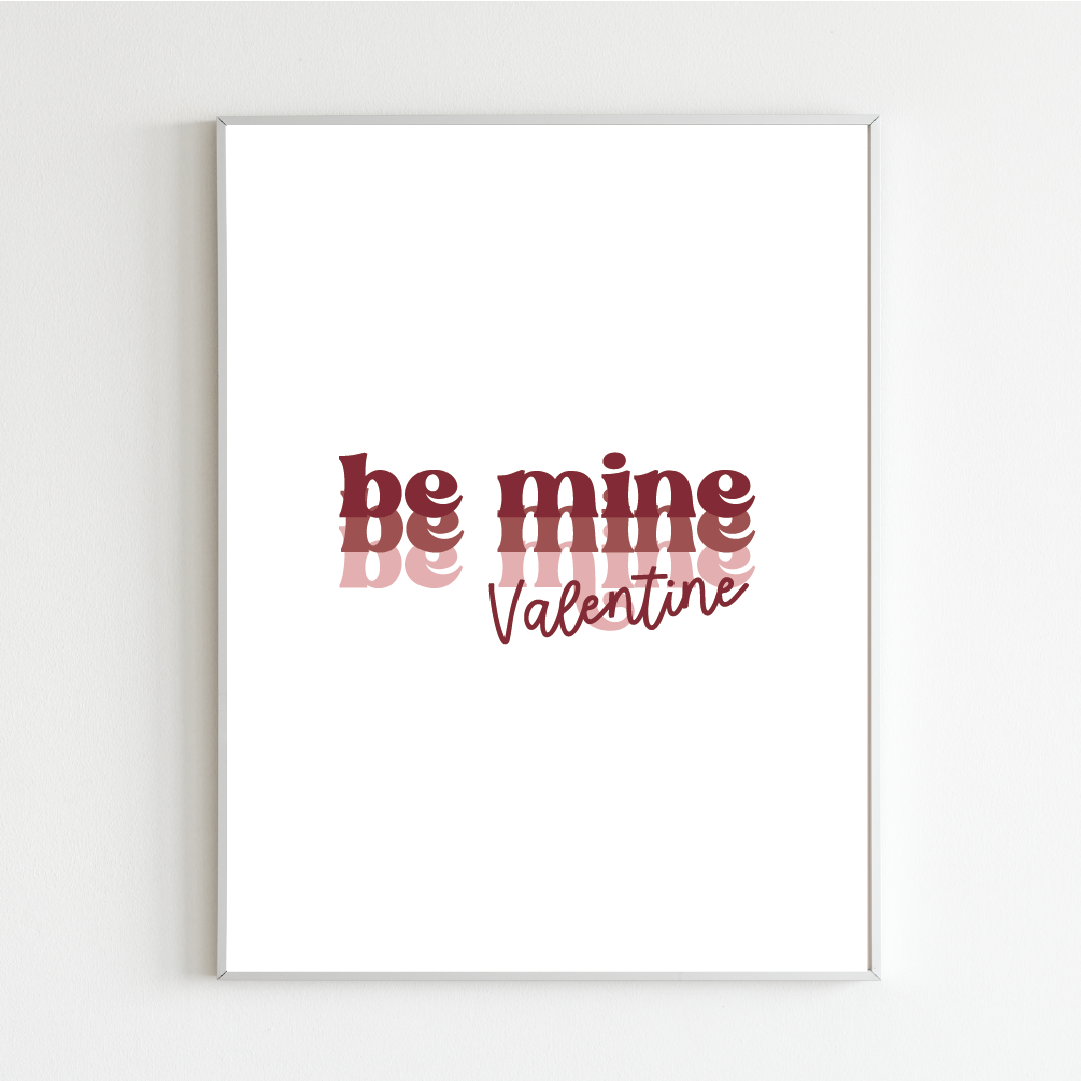 Be Mine Valentine’s Day Art