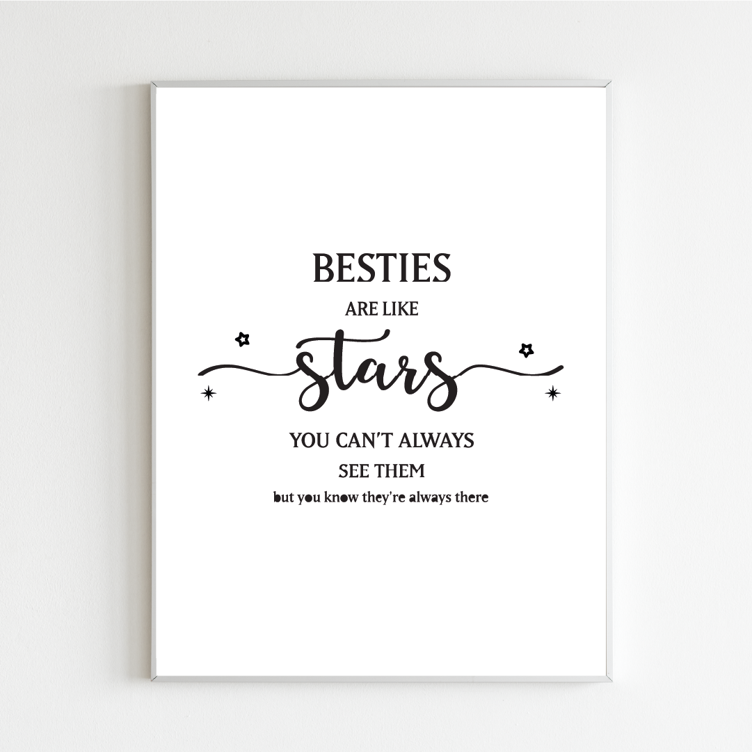 Besties Are Like Stars