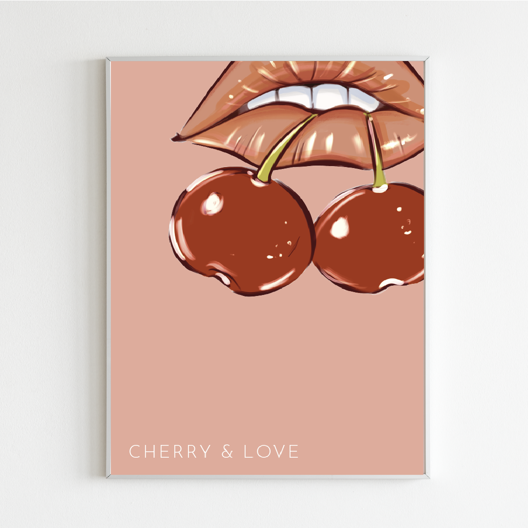 Cherry Glossy Lips