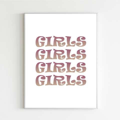 Girls Print