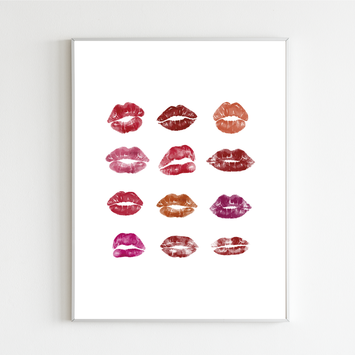 Glamorous Lips Print
